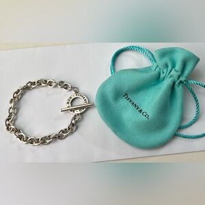 Authentic Tiffany & Co. toggle bracelet.